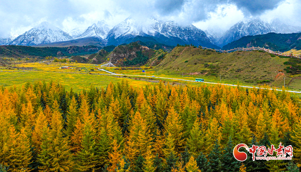 肅南 祁連山秋景美如畫